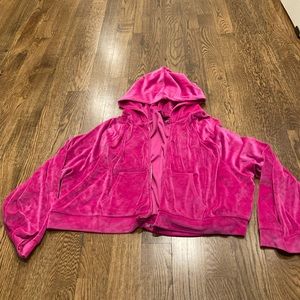 Pink VS zip up XL